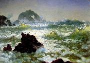 Seal Rock, California, Albert Bierstadt